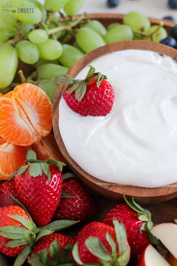 Honey-Vanilla Cream Cheese Fruit Dip