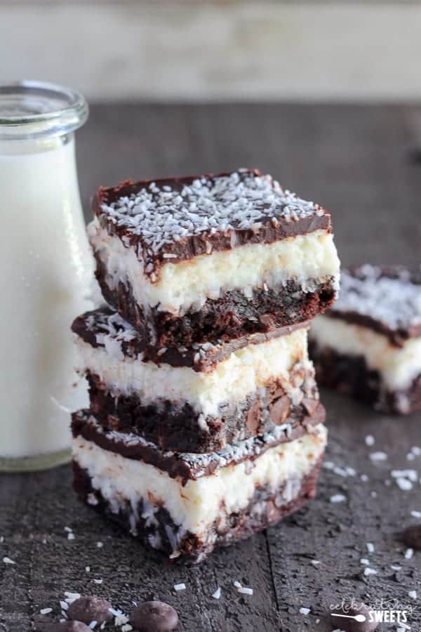 Chocolate Coconut Brownies