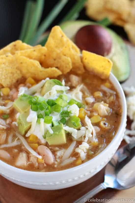 30 Minute White Chicken Chili