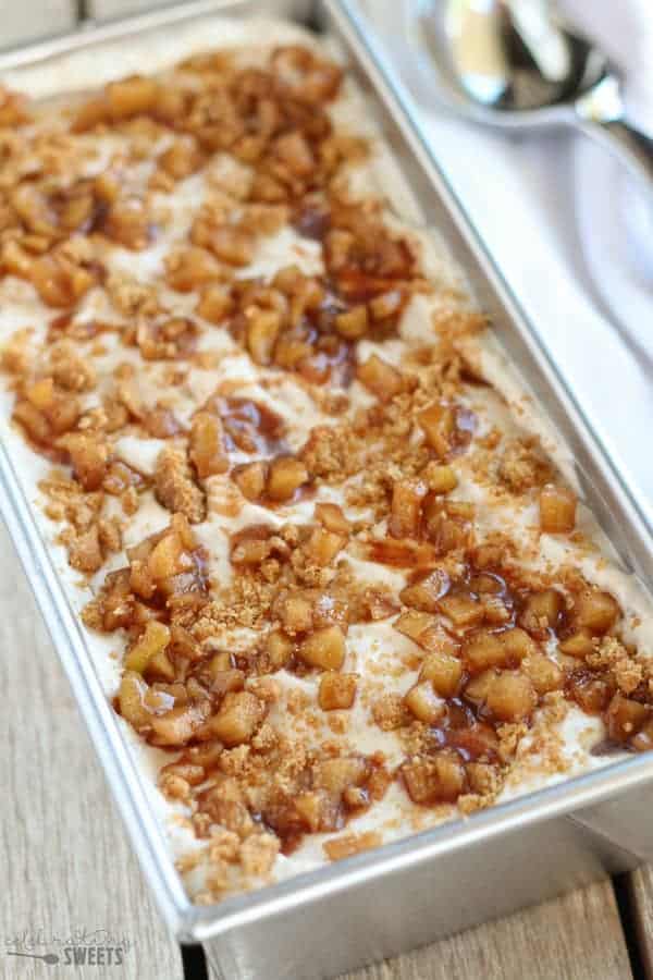 No-Churn Apple Pie Ice Cream