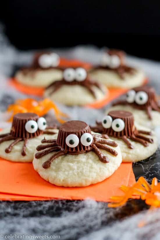Halloween Spider Cookies