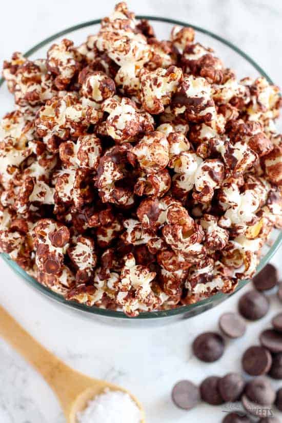 Dark Chocolate Sea Salt Popcorn