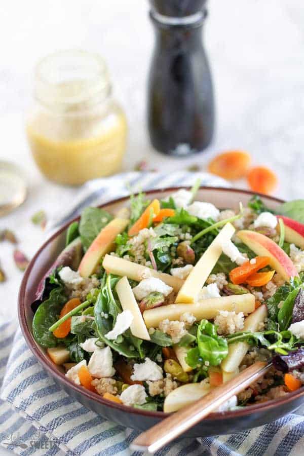 Apple, Apricot and Quinoa Salad
