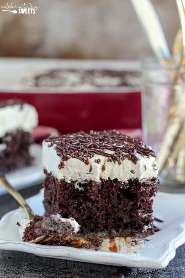 Mocha Poke Cake