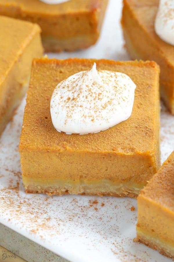 Pumpkin Pie Bars