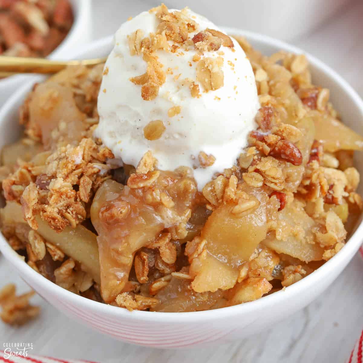 Healthy Apple Crisp