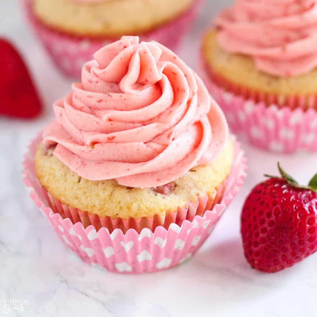 Strawberry Cupcakes