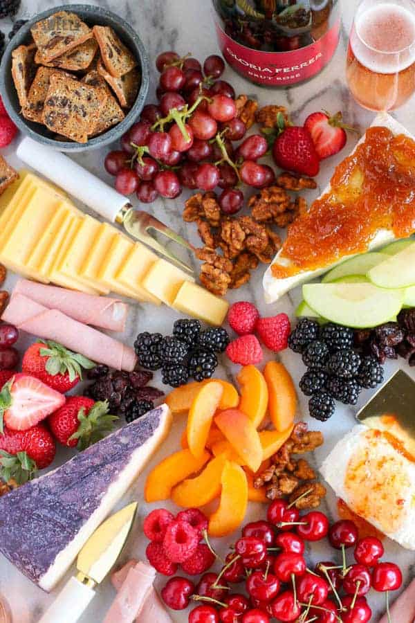 Fruit and Cheese Board