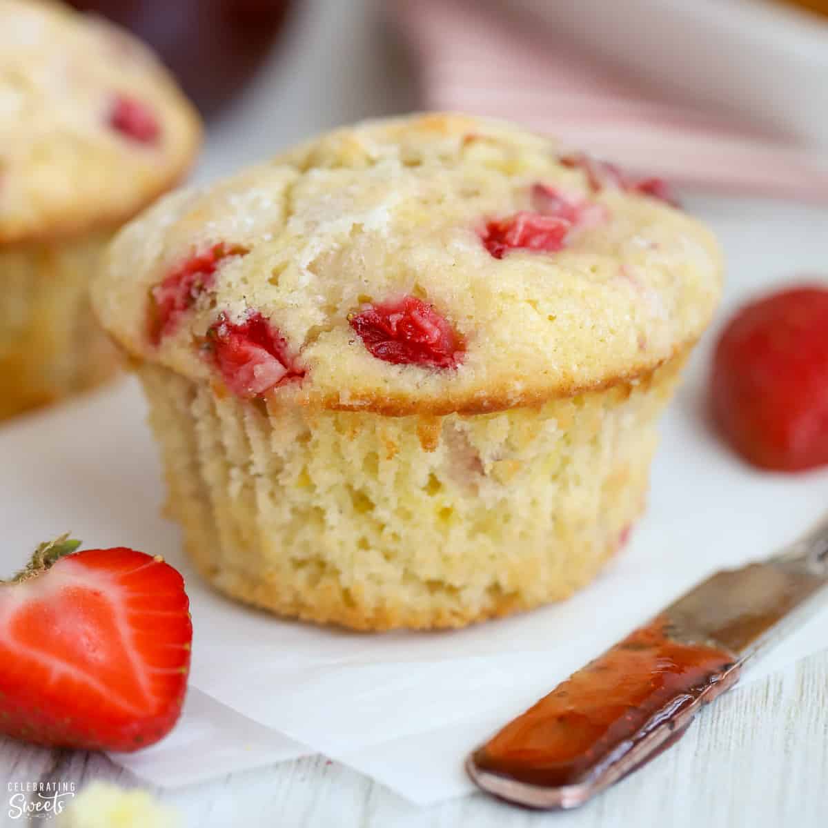 Strawberry Muffins