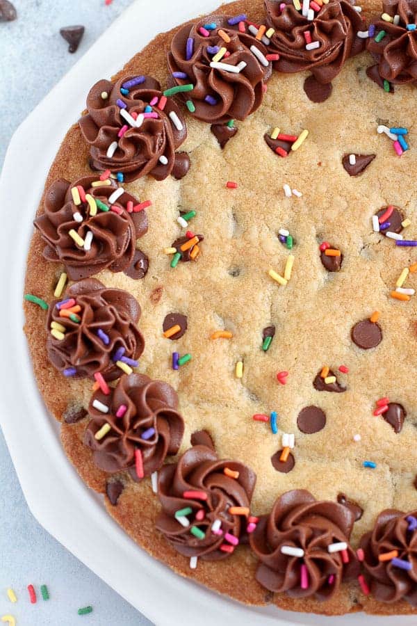 Chocolate Chip Cookie Pie