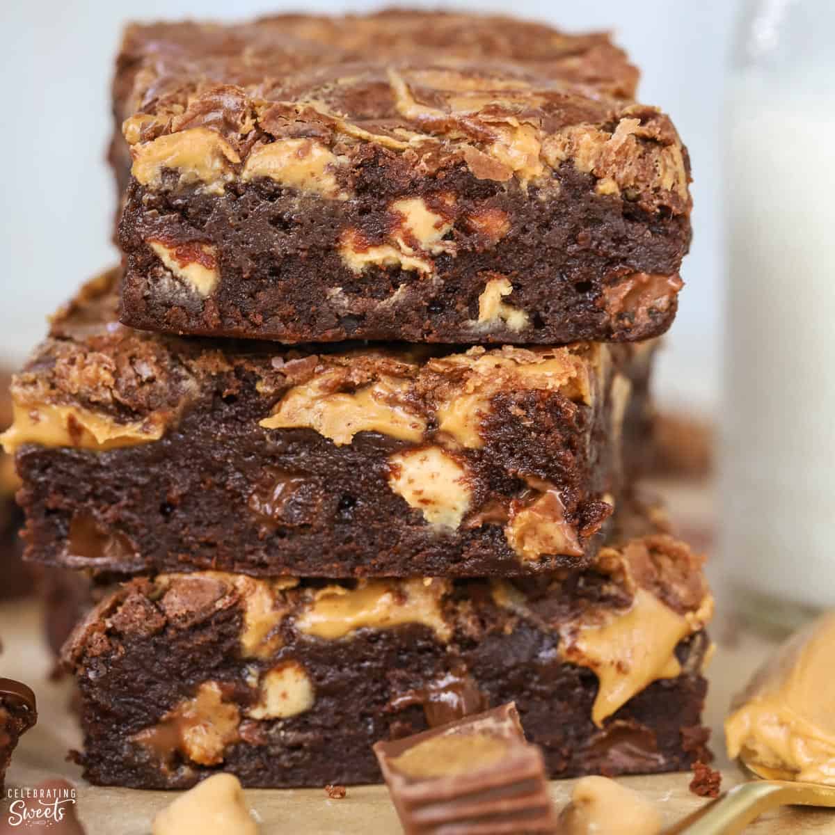 Peanut Butter Brownies