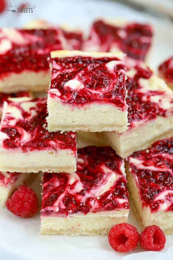 White Chocolate Raspberry Cheesecake
