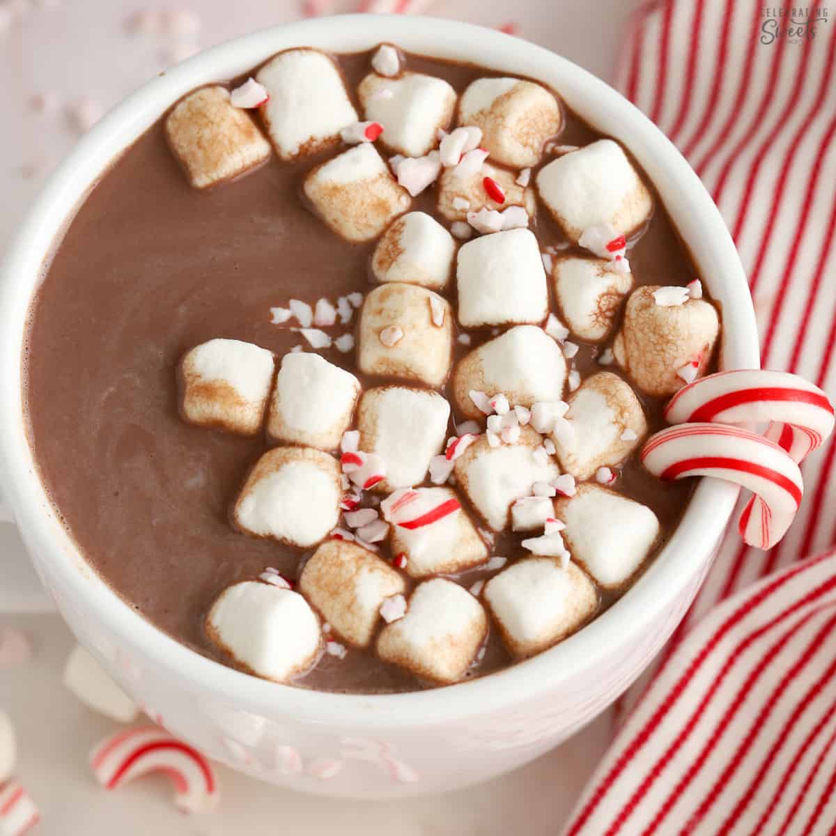 Peppermint Hot Chocolate