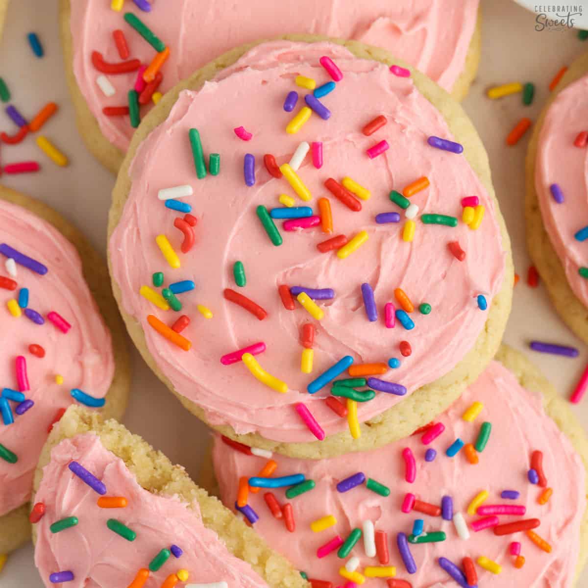 Frosted Sugar Cookies