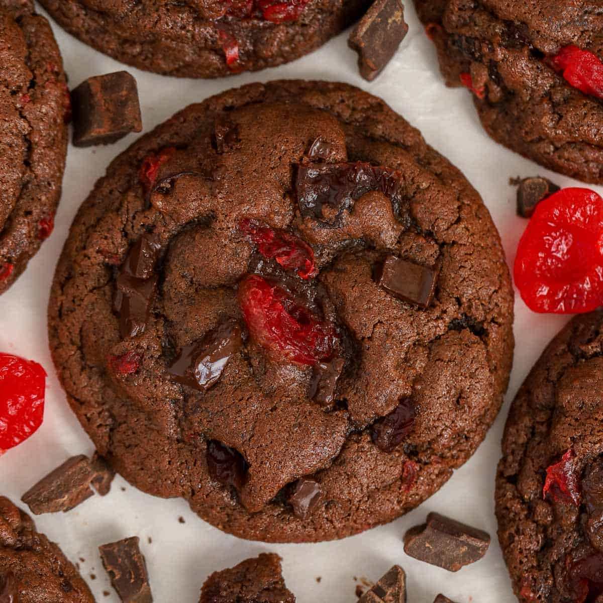 Chocolate Cherry Cookies