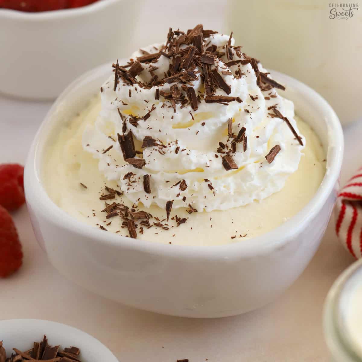Two Ingredient White Chocolate Mousse