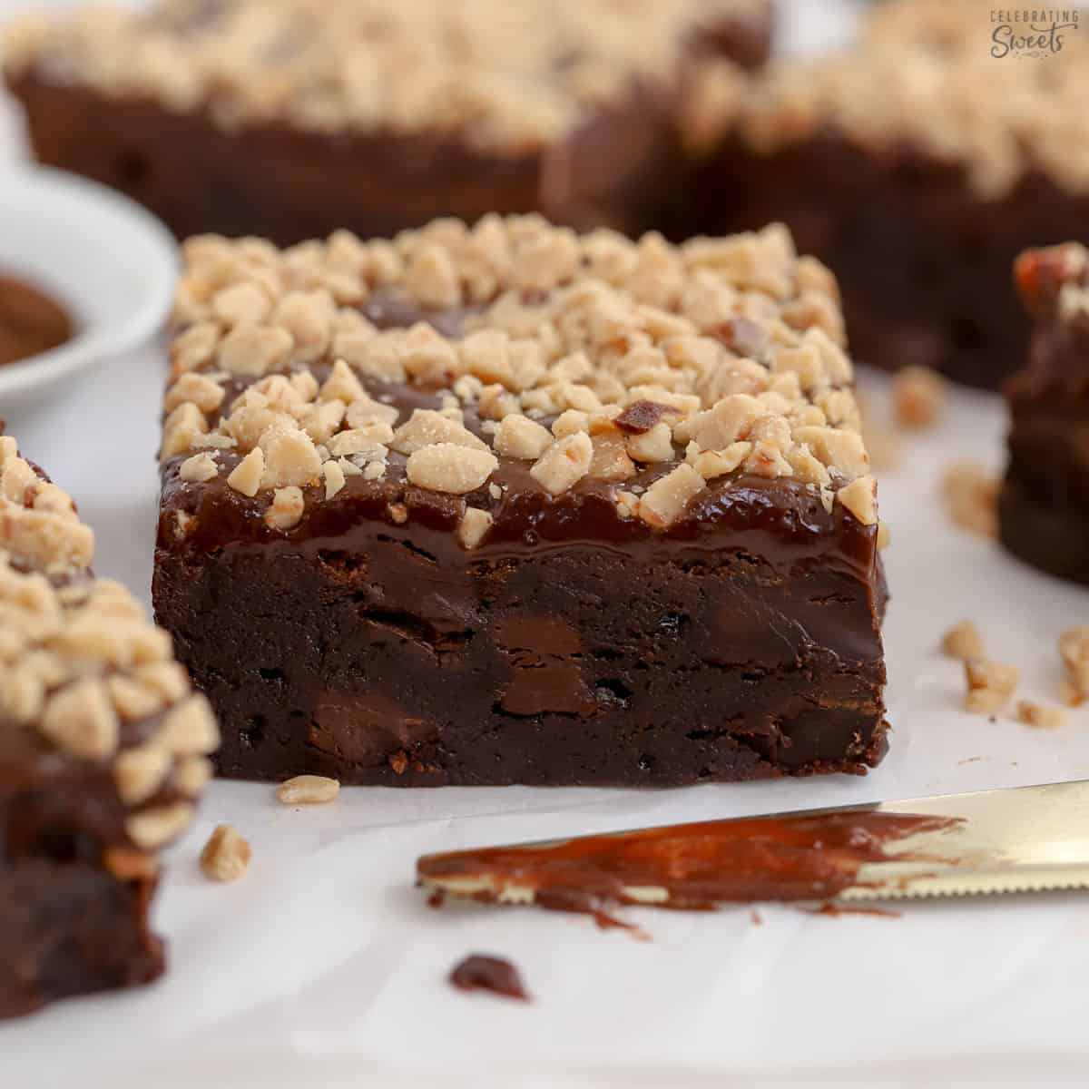 Toffee Coffee Brownies