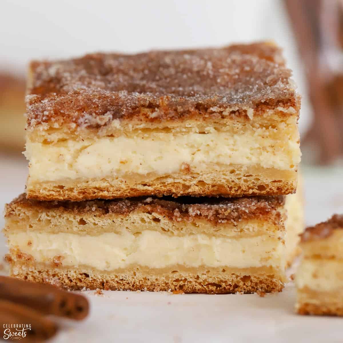 Churro Cheesecake Bars