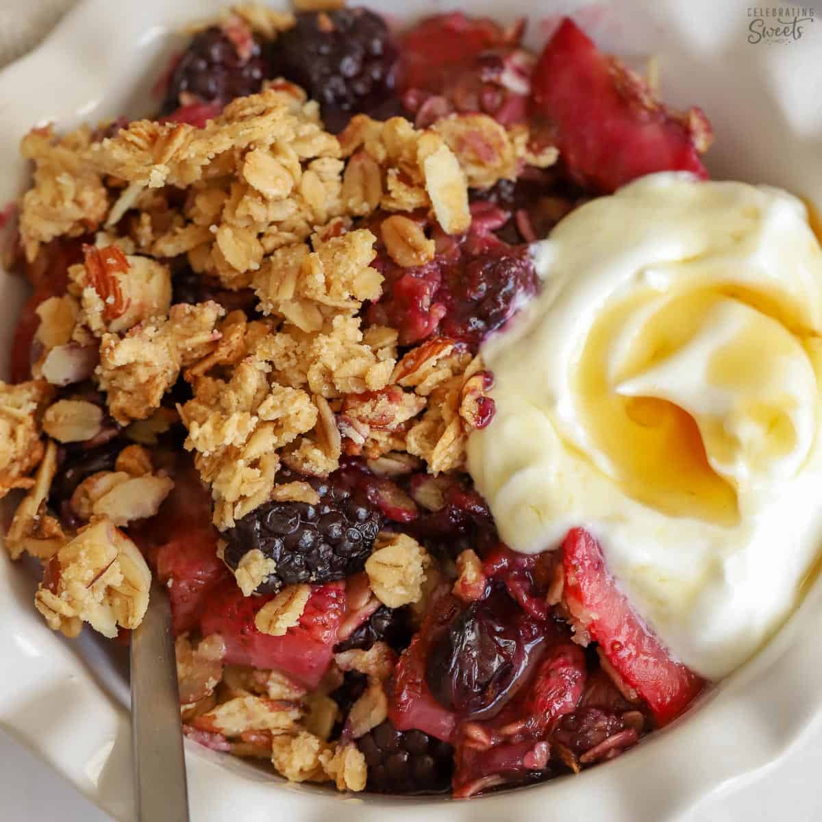 Berry Breakfast Crisp