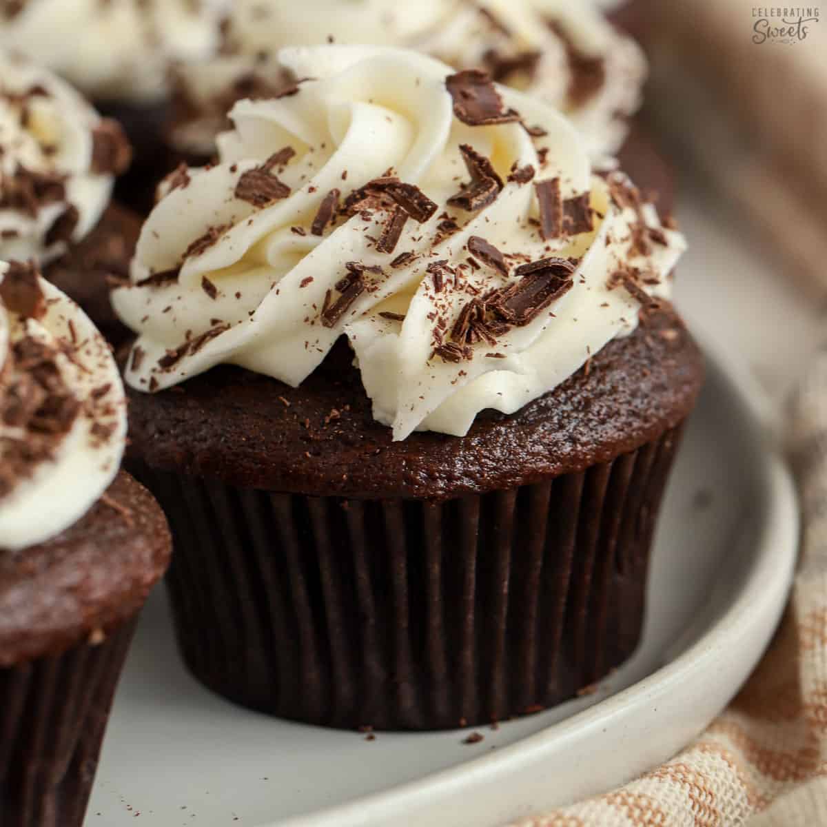 Small Batch Chocolate Cupcakes