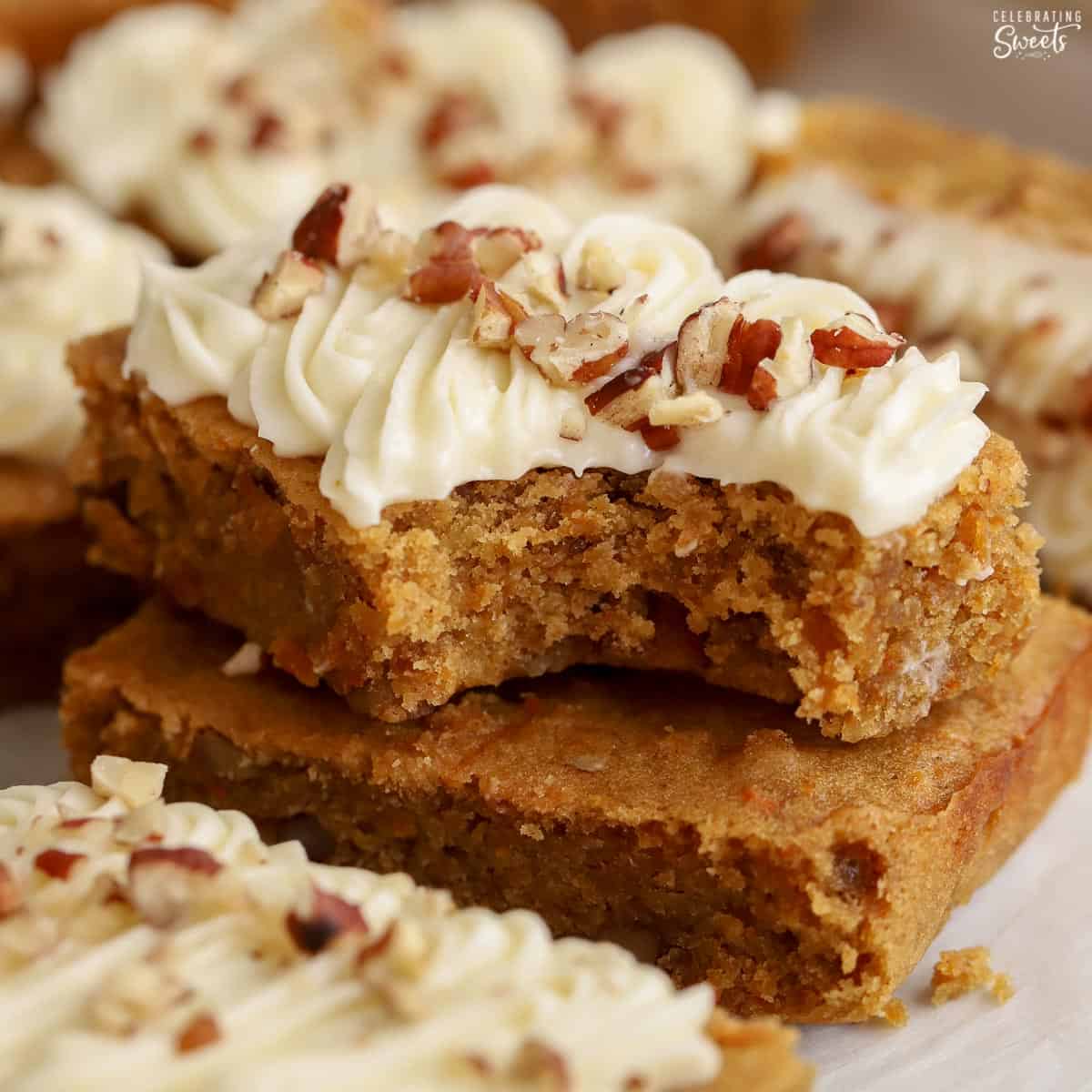 Carrot Cake Bars