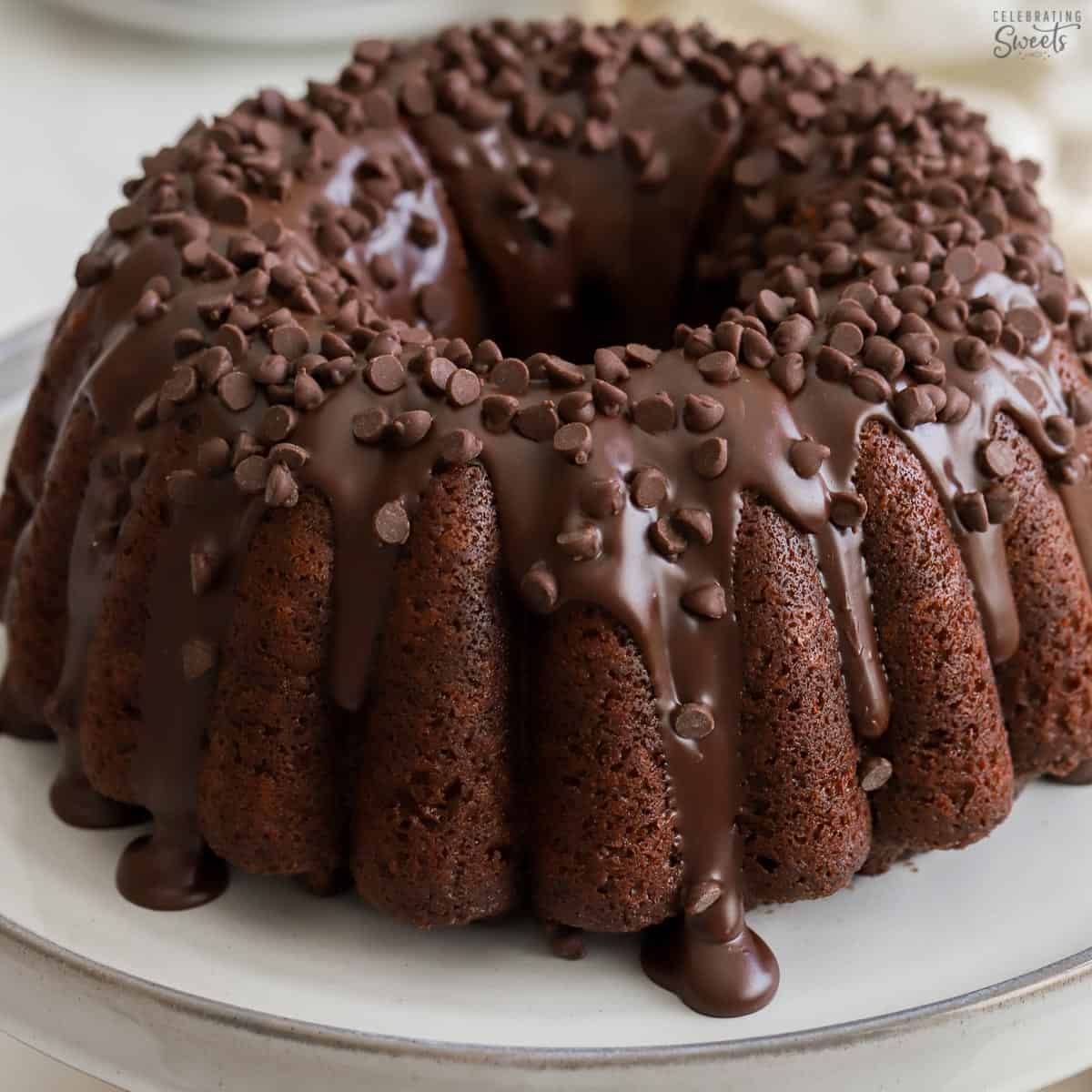 Fudgy Chocolate Bundt Cake