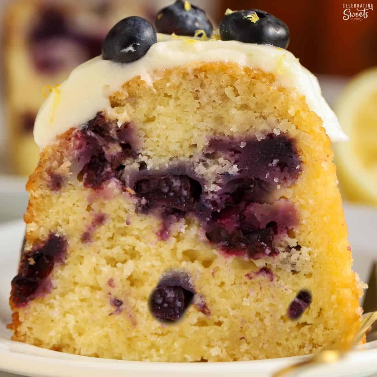 Lemon Blueberry Bundt Cake