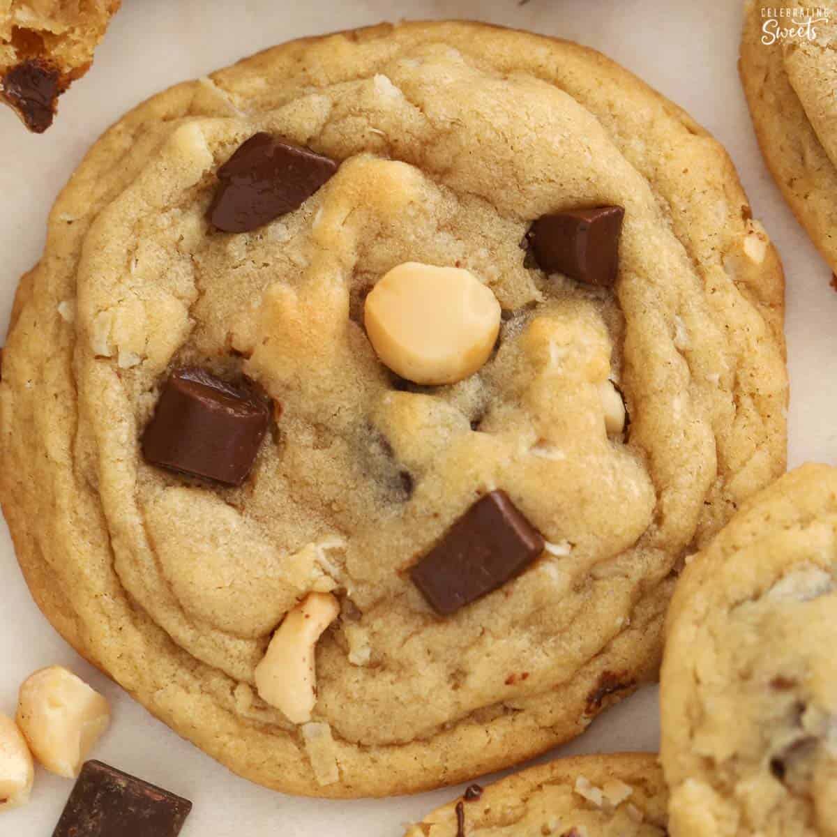 Macadamia Coconut Chocolate Chip Cookies
