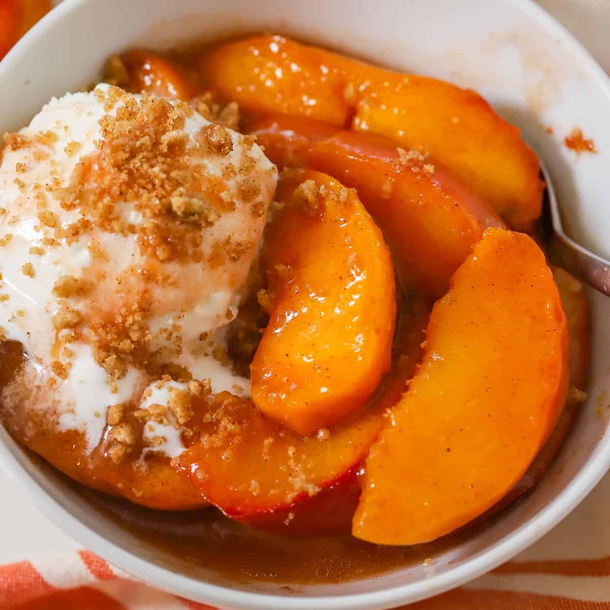 Easy Baked Peaches