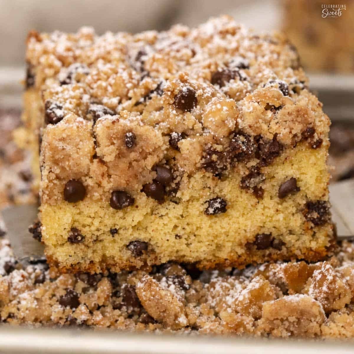 Chocolate Chip Crumb Cake