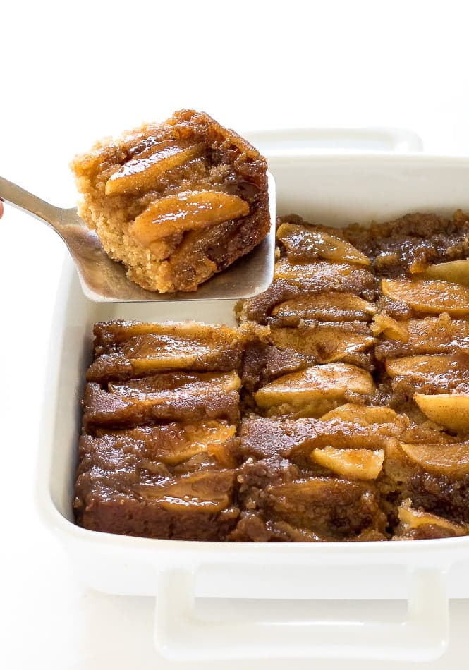 Caramel Apple Upside Down Cake