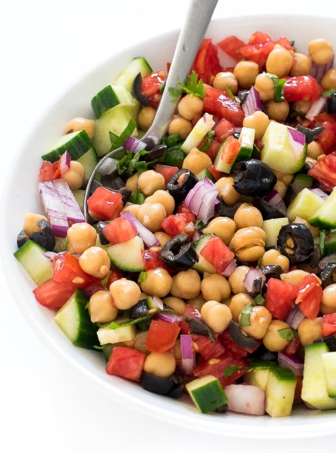 Mediterranean Chickpea Salad