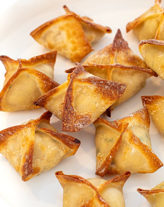 Air Fryer Crab Rangoon