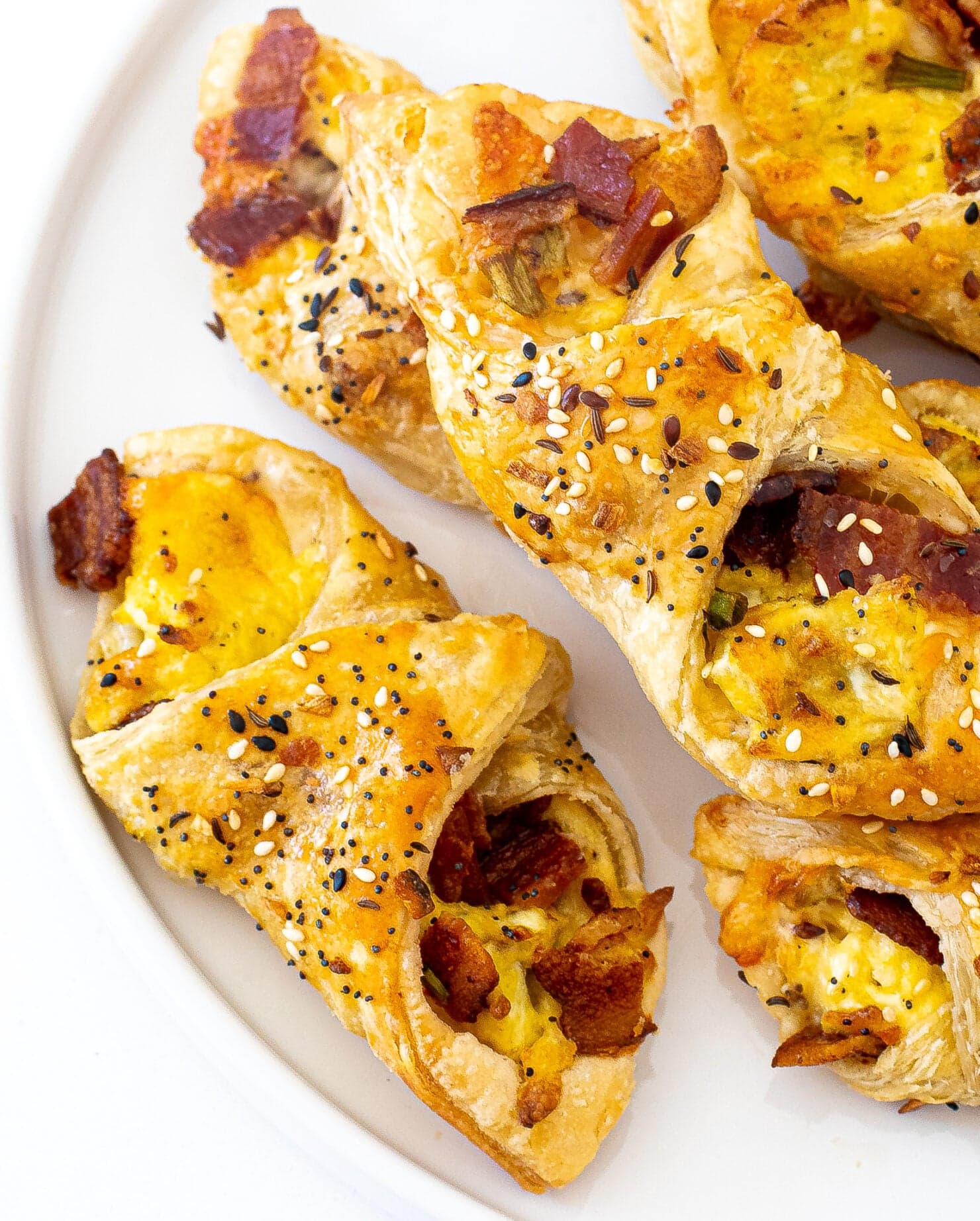 Bacon Egg and Cheese Pastries
