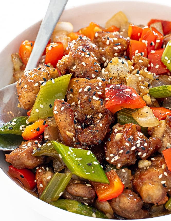 Black Pepper Chicken