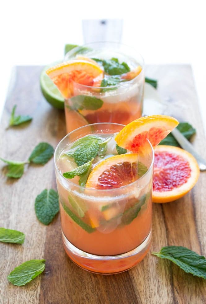 Blood Orange Mojito