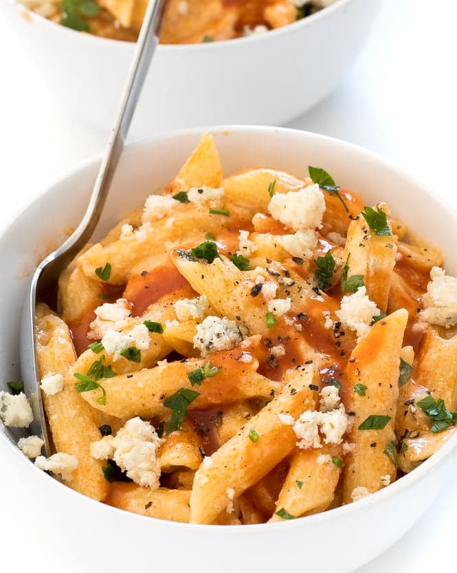 Buffalo Chicken Macaroni and Cheese