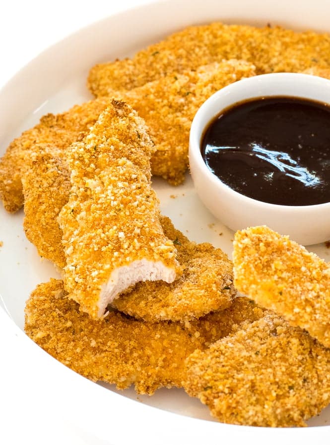 Crispy Baked Parmesan Chicken Tenders