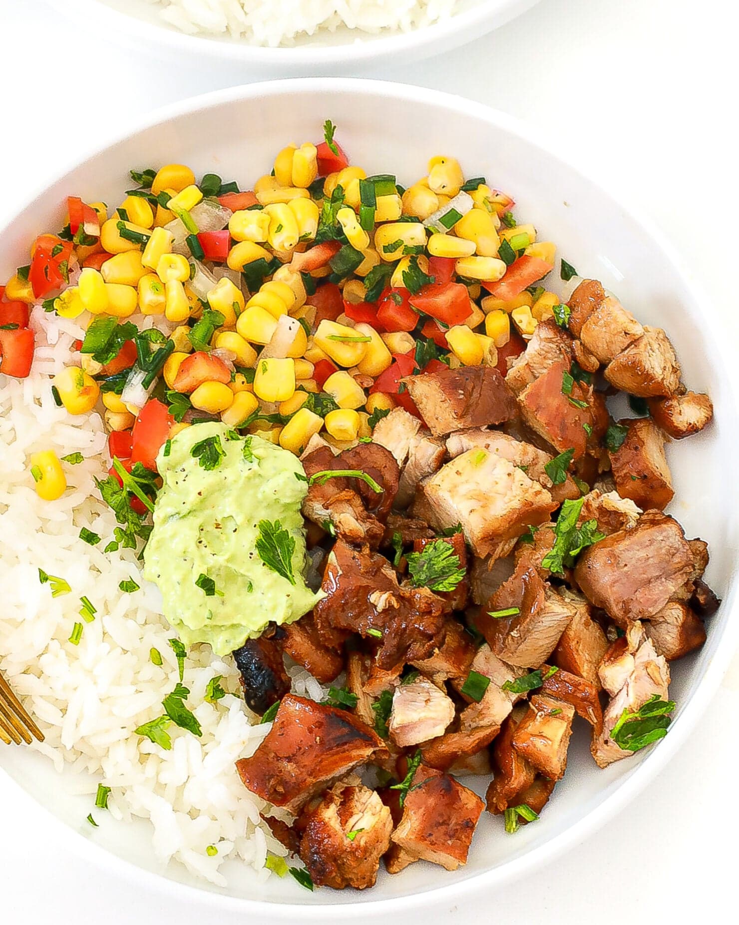 Honey Chipotle Chicken Rice Bowls