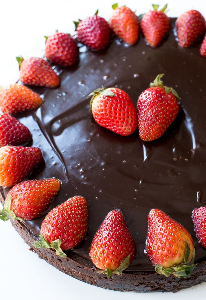 Flourless Chocolate Cake with Chocolate Ganache