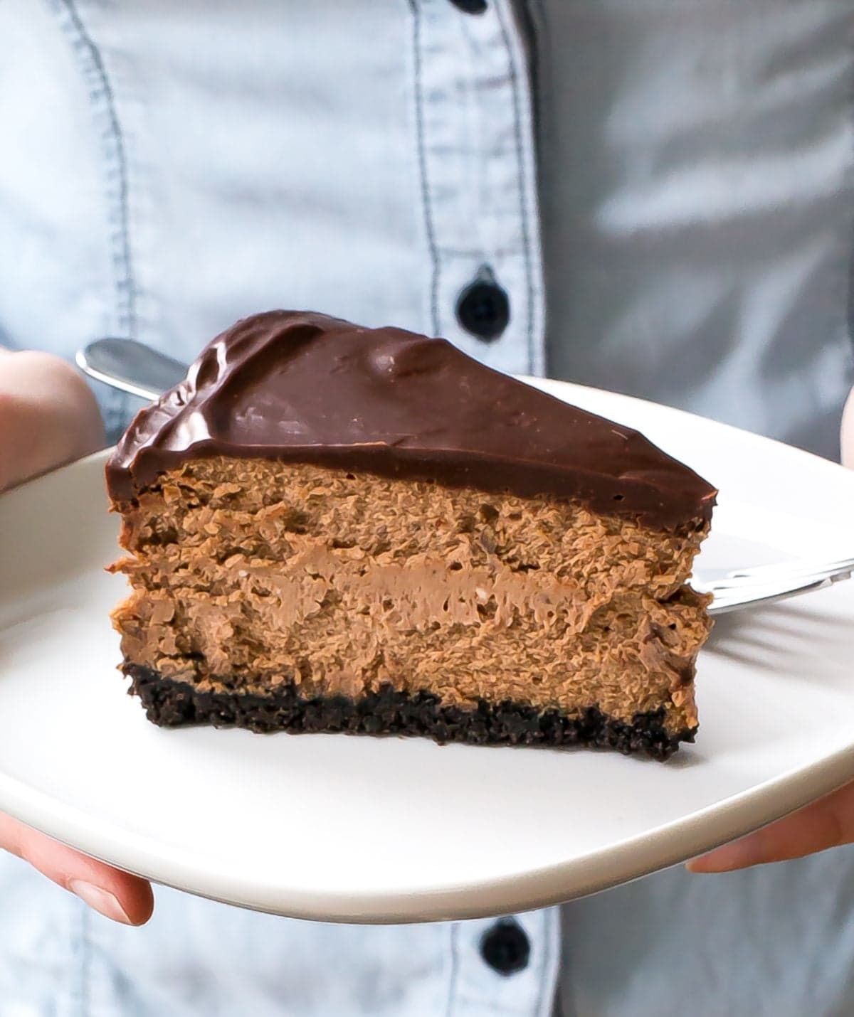 Triple Chocolate Cheesecake