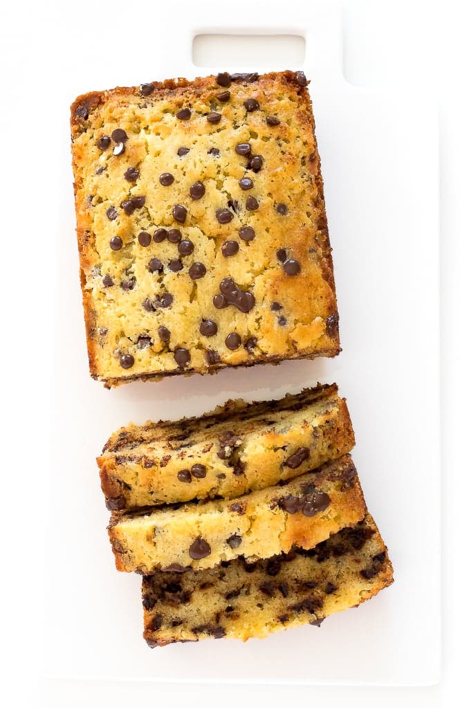 Sour Cream Chocolate Chip Pound Cake