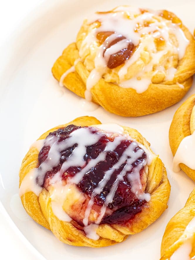 Cream Cheese Crescent Danish