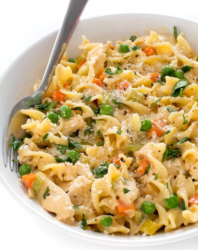 Chicken Pot Pie Pasta
