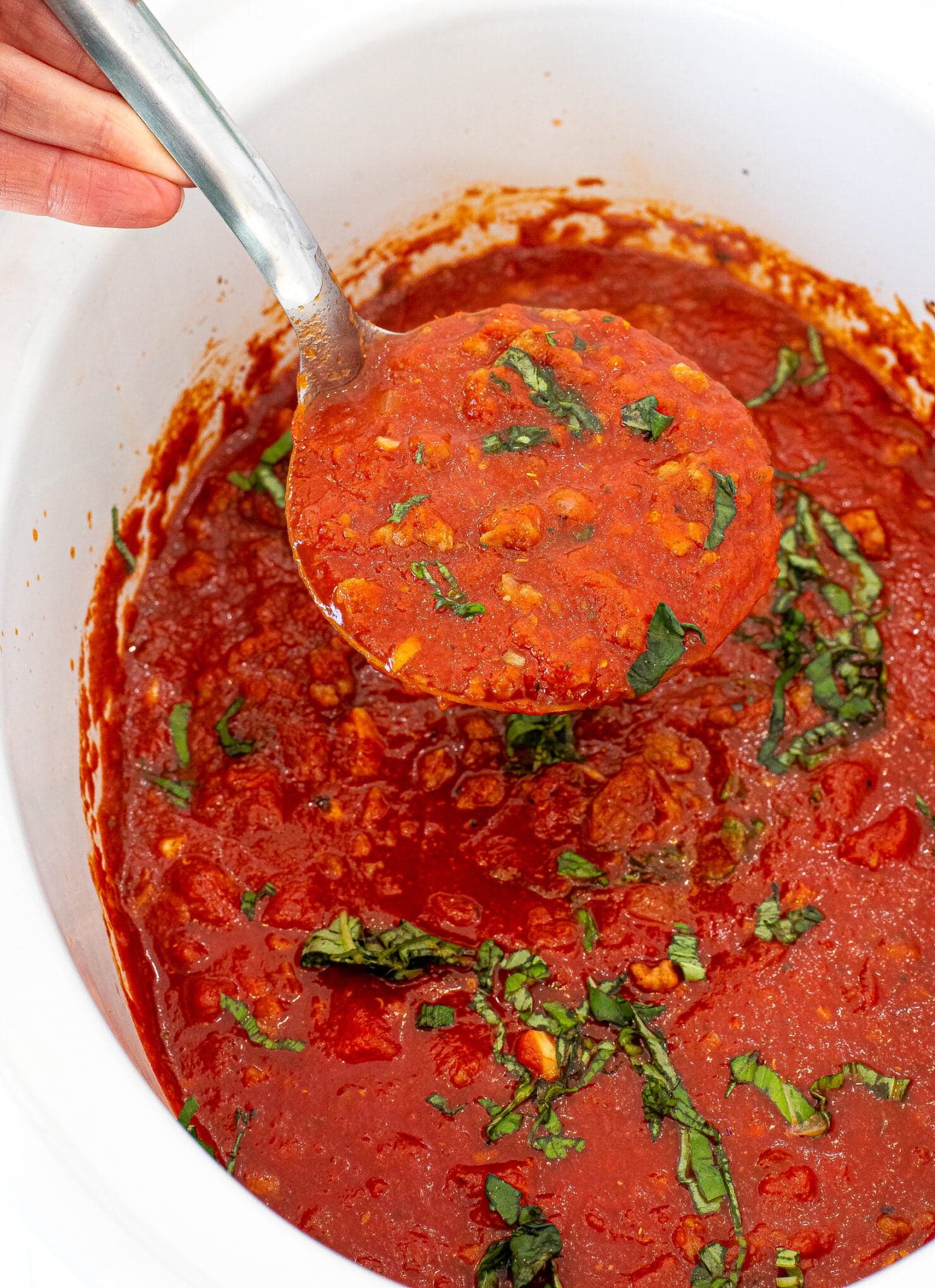Slow Cooker Tomato Sauce