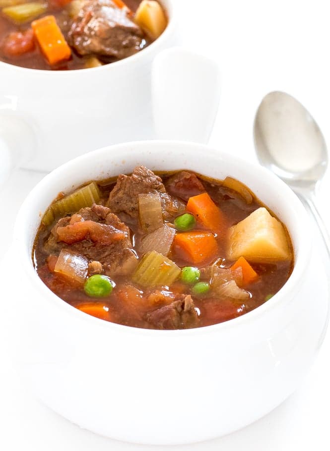 Crockpot Vegetable Beef Soup