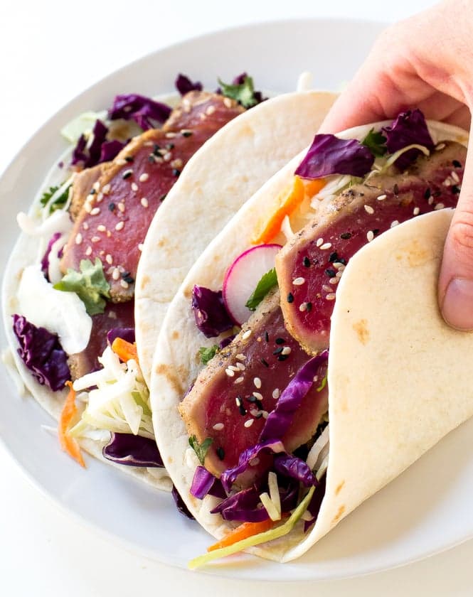 Ahi Tuna Tacos