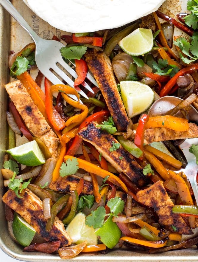 Easy Chicken Fajitas