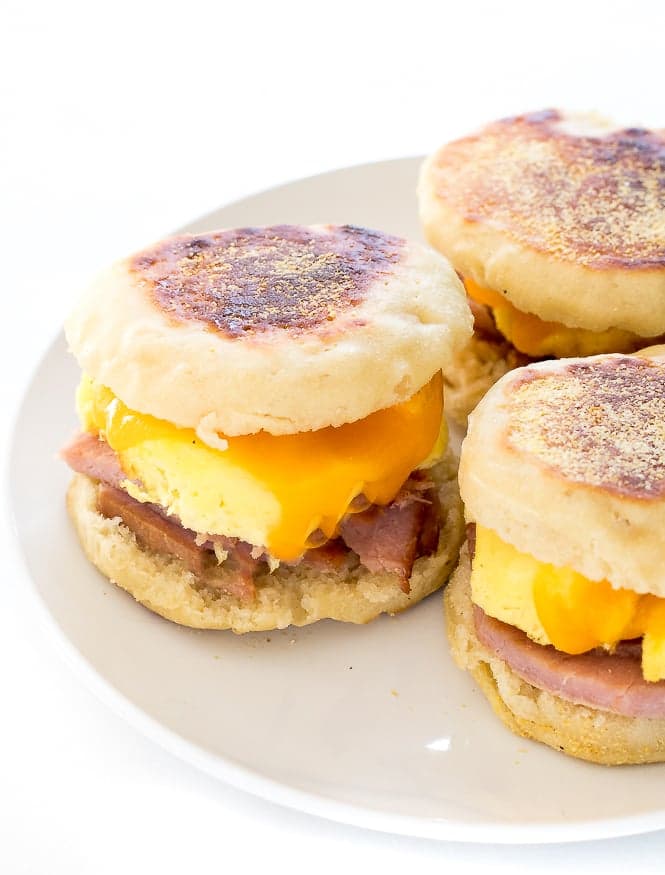 Freezer Breakfast Sandwiches