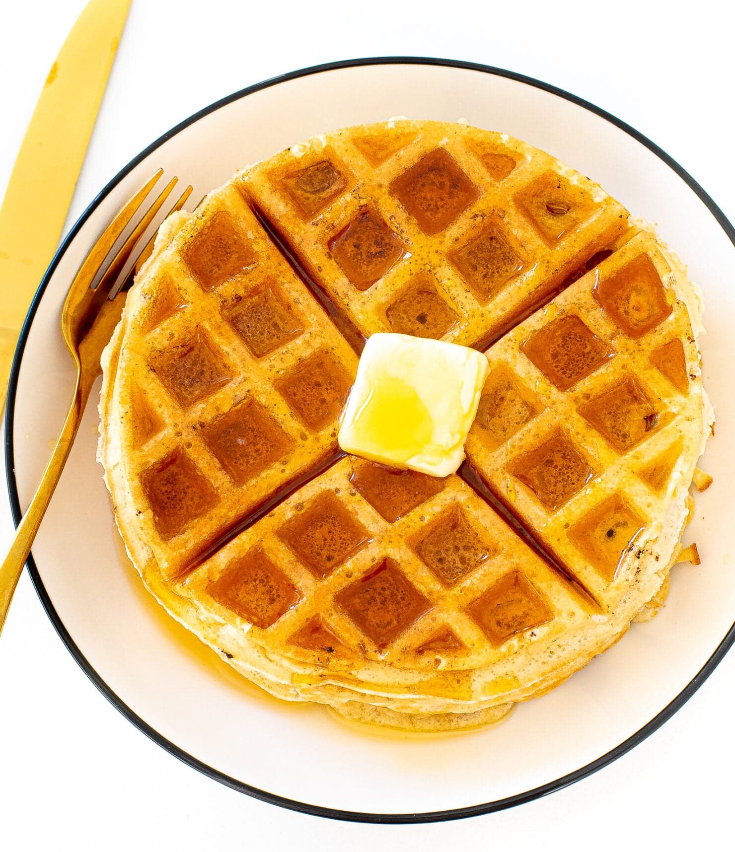 Greek Yogurt Waffles